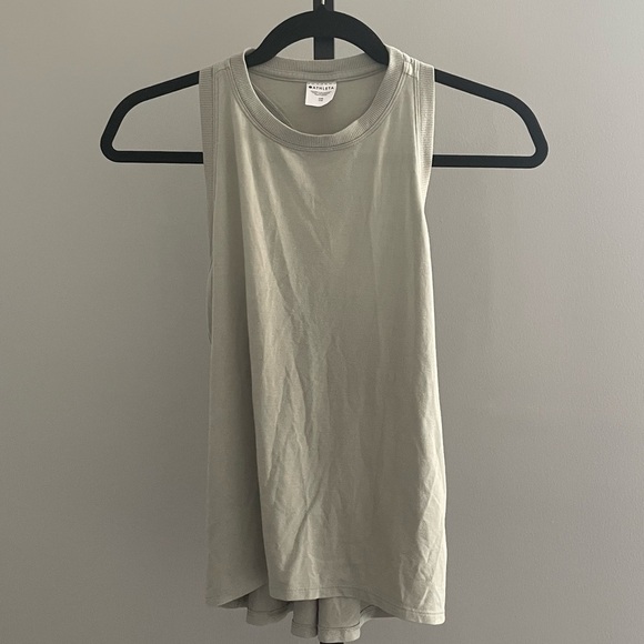 Athleta Sage Green Razorback Tank Top Size XXS - Picture 1 of 4